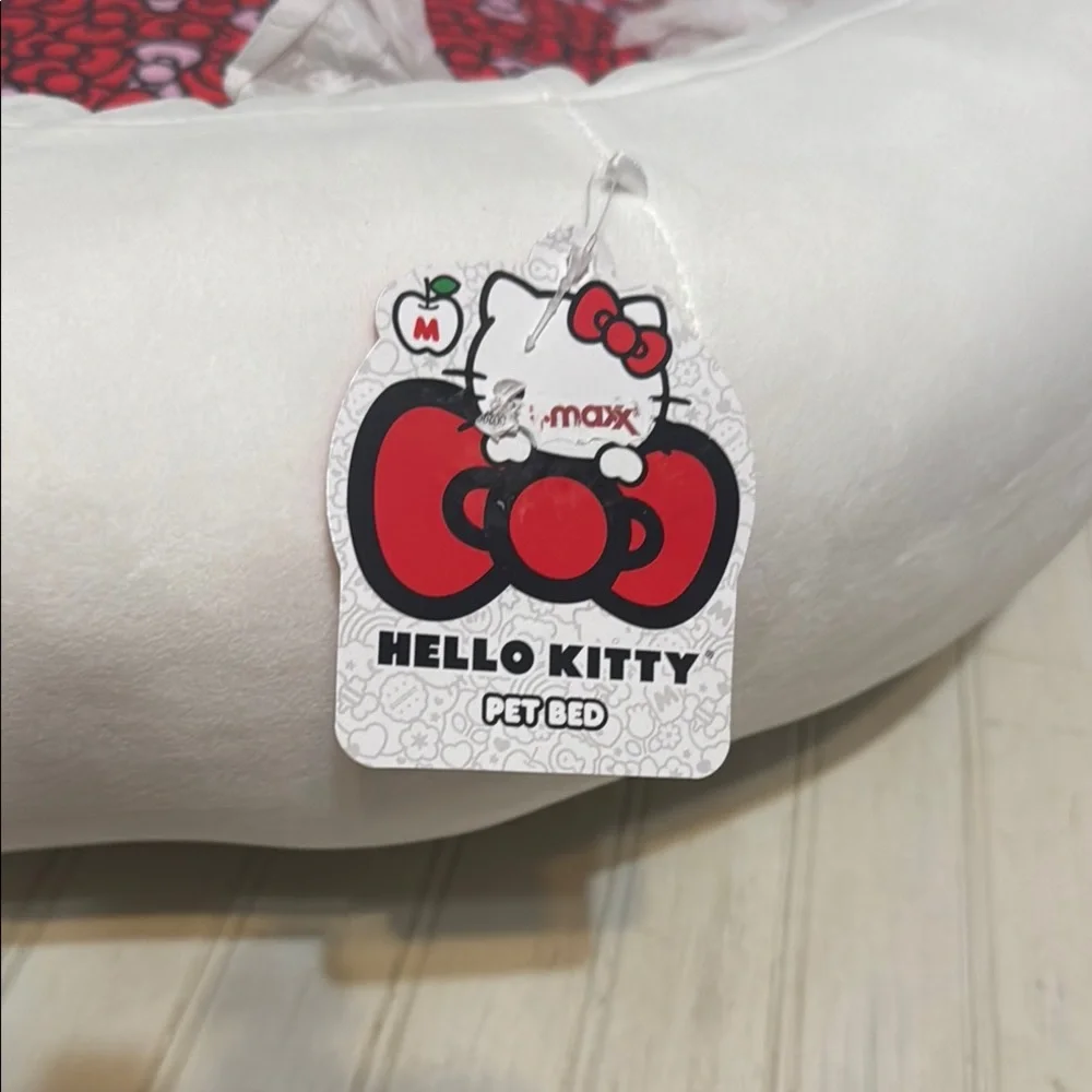 Hello Kitty Pet Bed with Red Bow